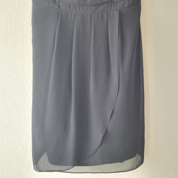 LC Lauren Conrad Black Strapless Dress Size 6 EUC | Party Spring Summer Cute - Picture 3 of 5